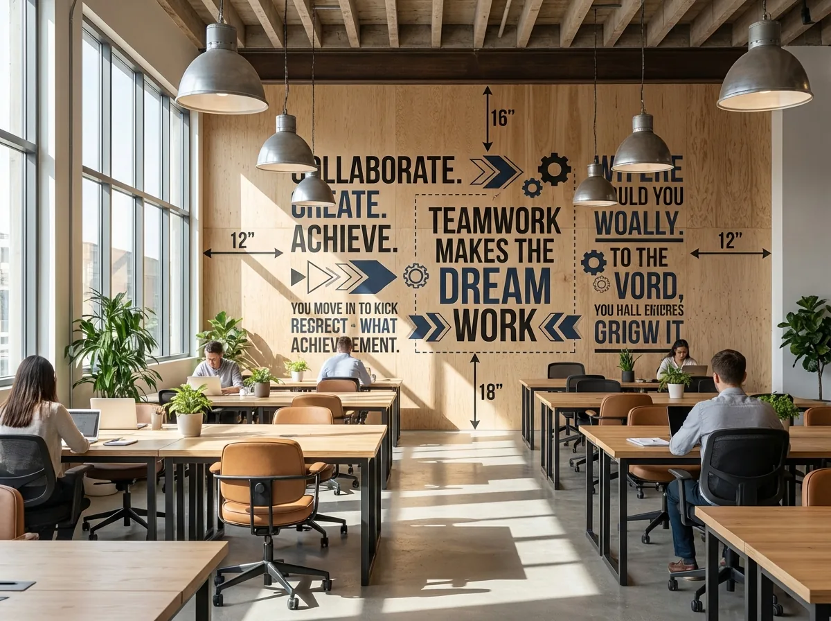 Offices wall print